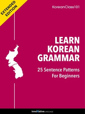 cover image of Learn Korean Grammar
